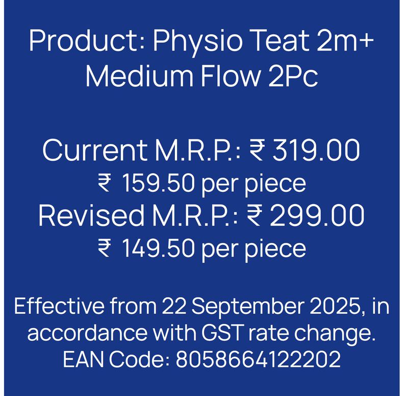Physio Teat (2m+, Medium) (2 Pcs) image number 8
